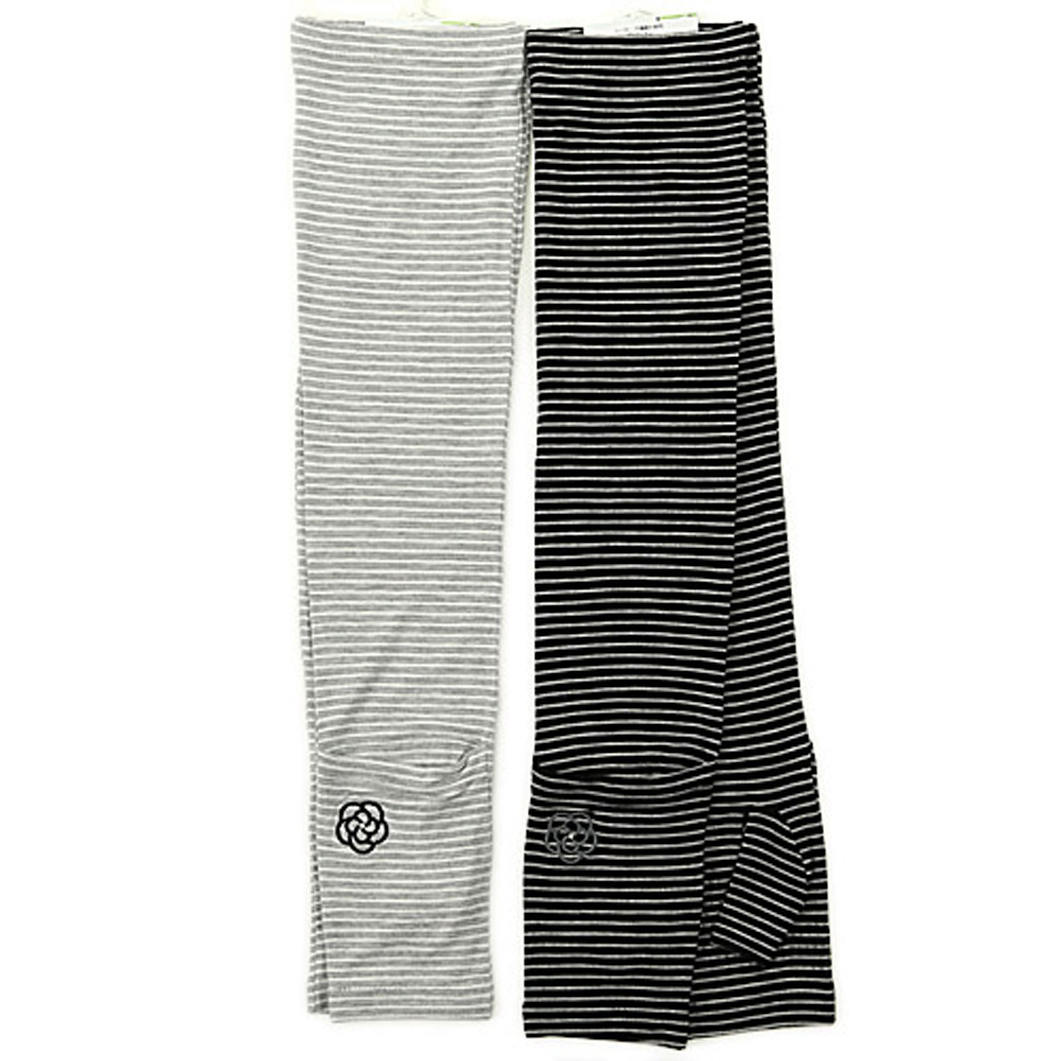 竹繊維 ボーダーカメリアロングアームカバー