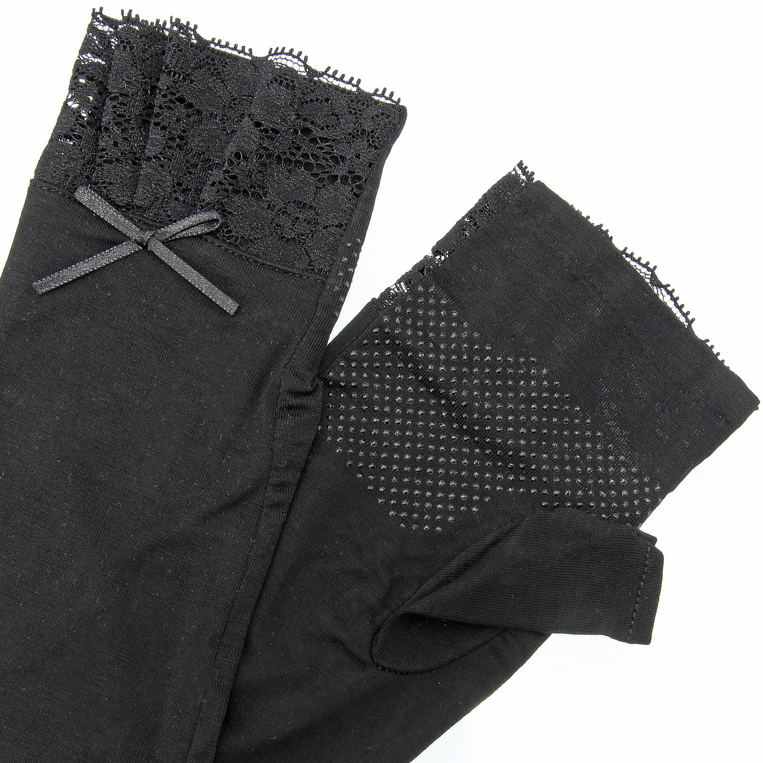 竹繊維 レースミドルアームカバー - 画像4