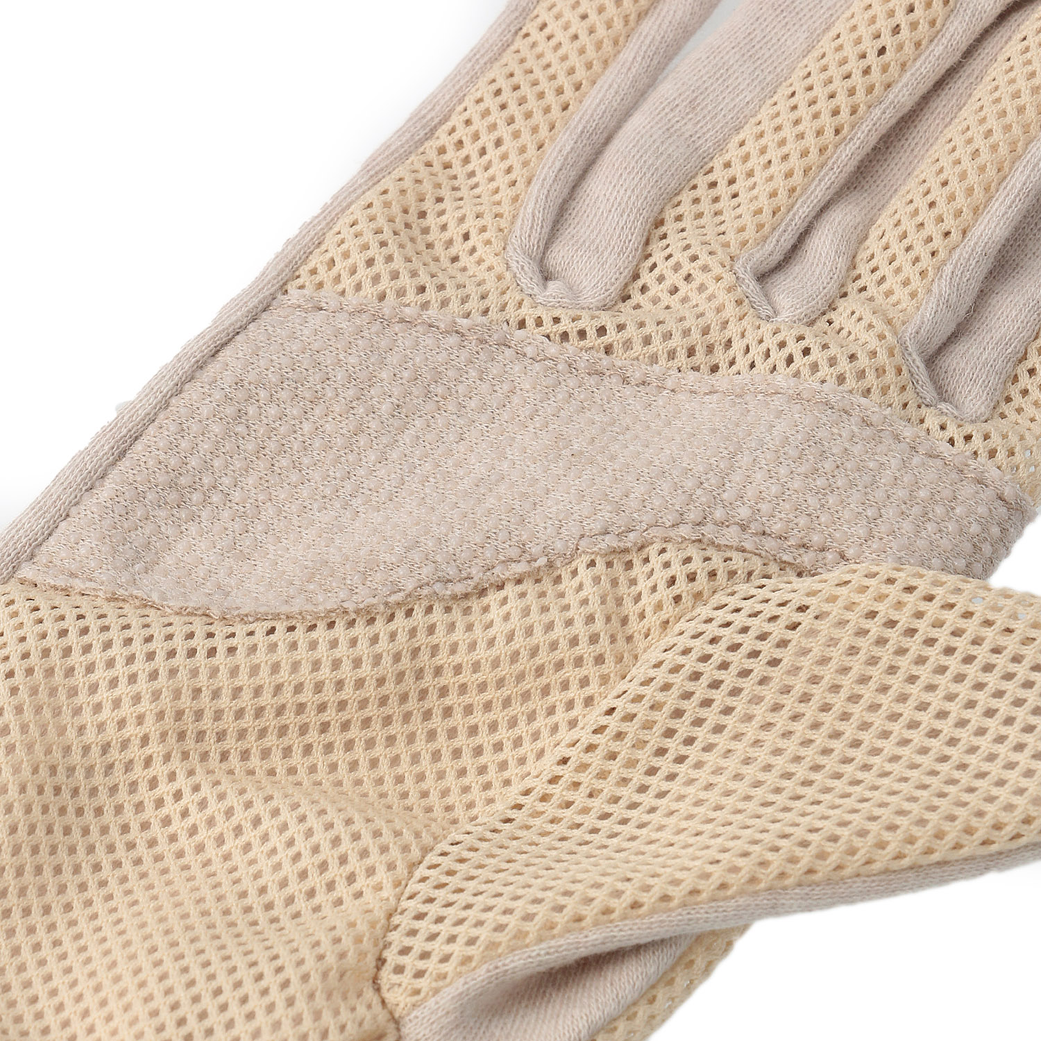 コットンすべり止め付き指切りミドルアームカバー - 画像5