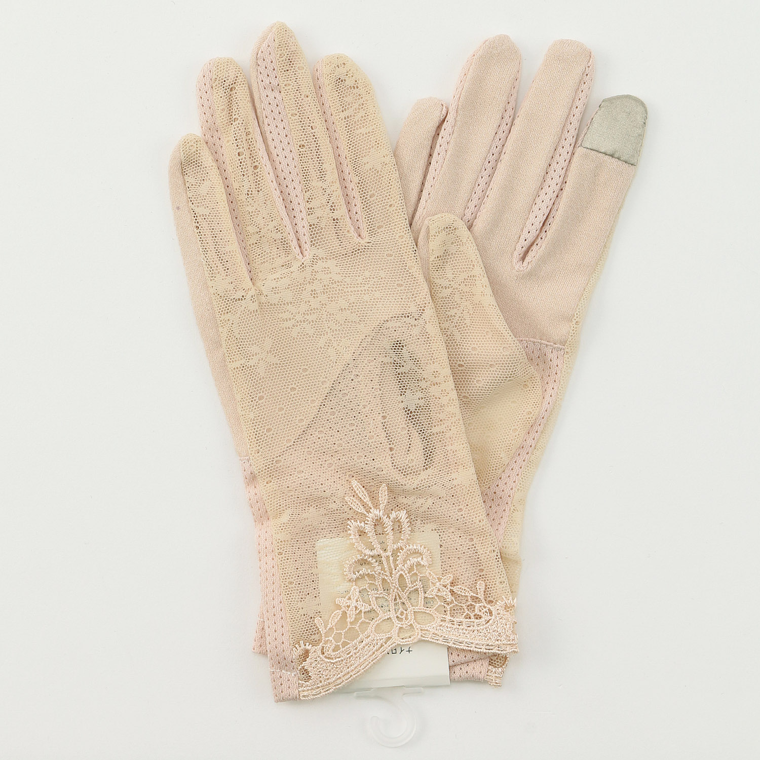 レースメッシュUV手袋 - 画像4