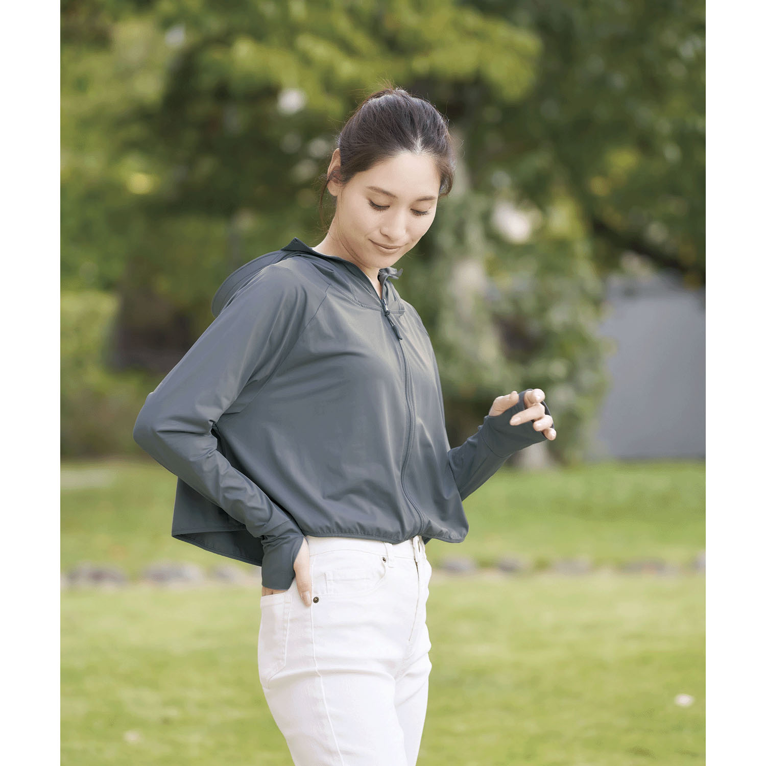 COGIT（コジット）Sun block LAB 爽壁 フェイスガードUVパーカー - 画像6