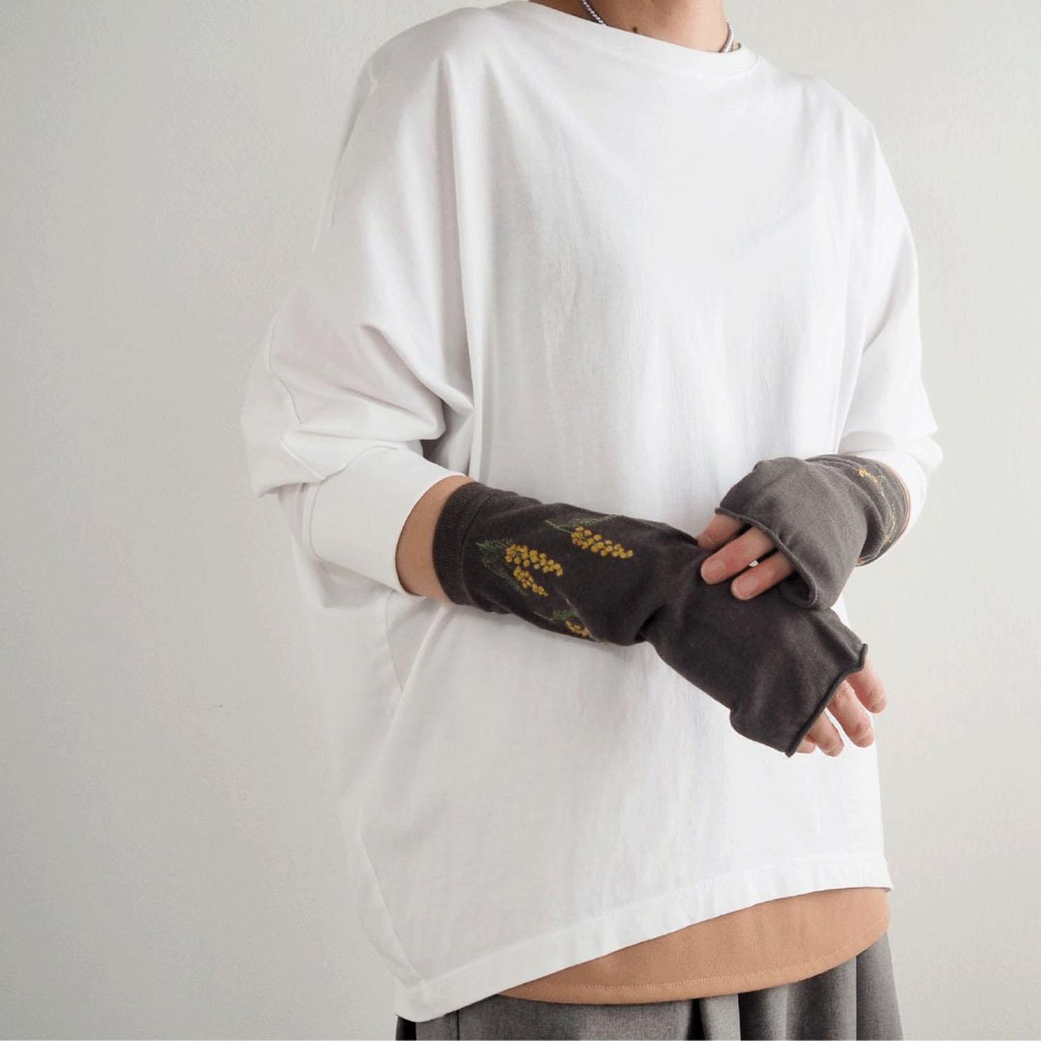 日本製 おさんぽアームカバー ショート - 画像12