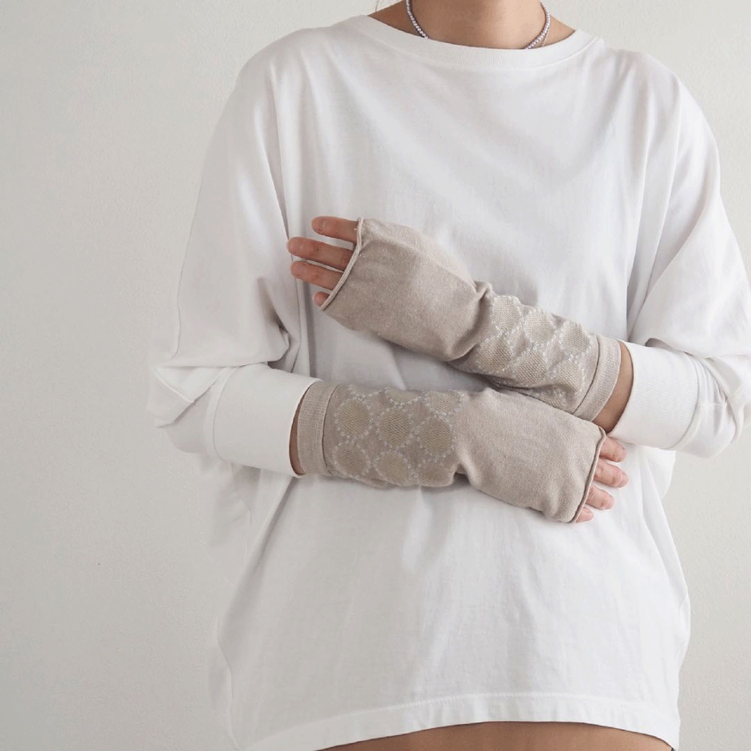 日本製 おさんぽアームカバー ショート - 画像27