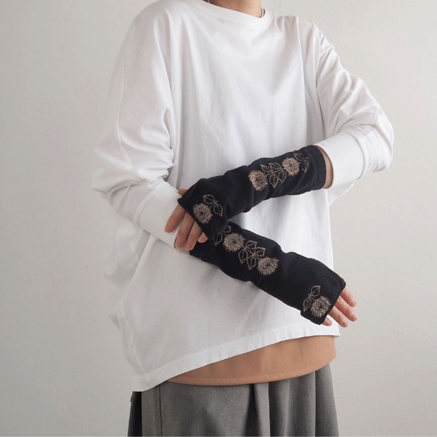 日本製 おさんぽアームカバー ショート - 画像6