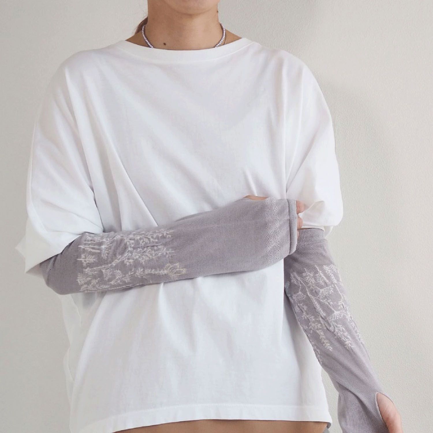 日本製 おさんぽアームカバー ミドル - 画像16