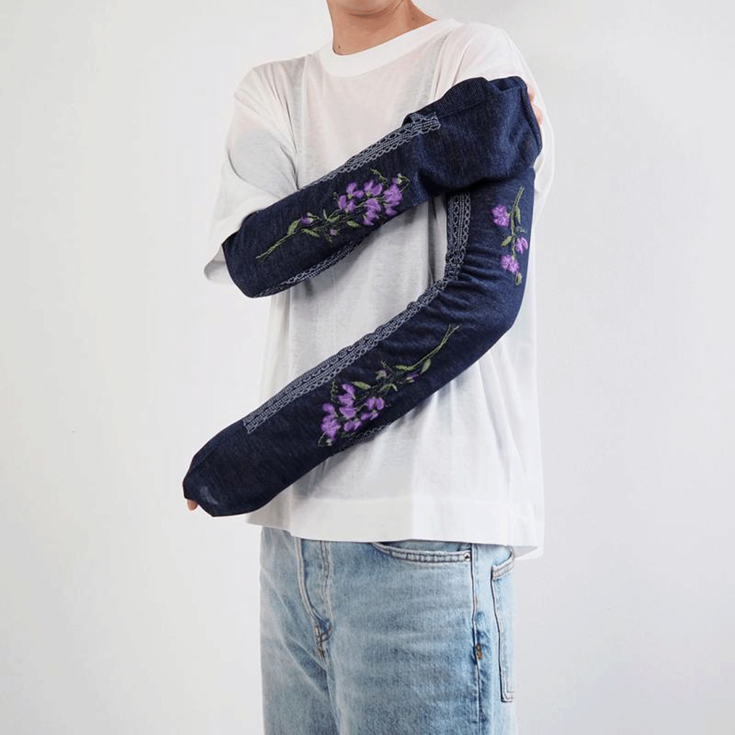 日本製 おさんぽアームカバー ロング - 画像25