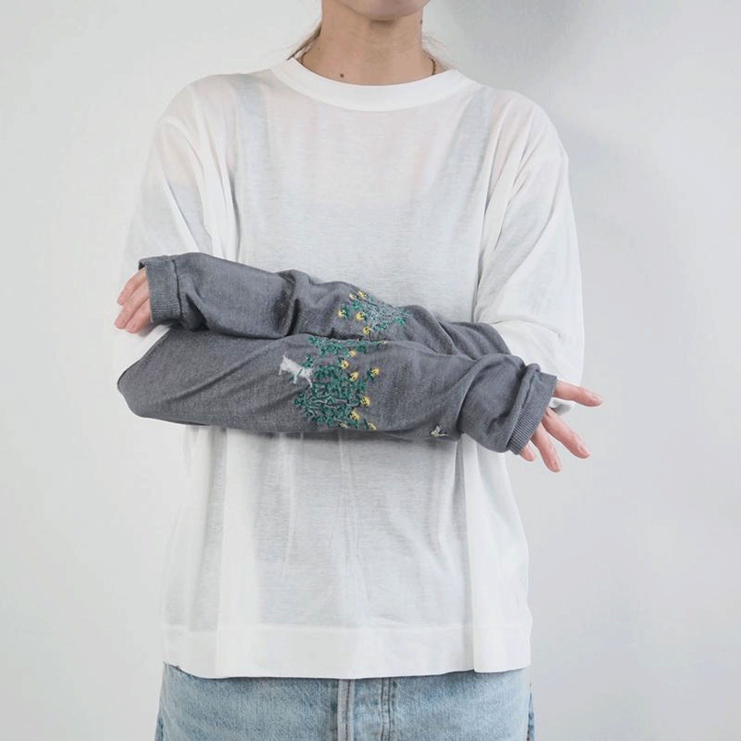 日本製 おさんぽアームカバー ロング - 画像8