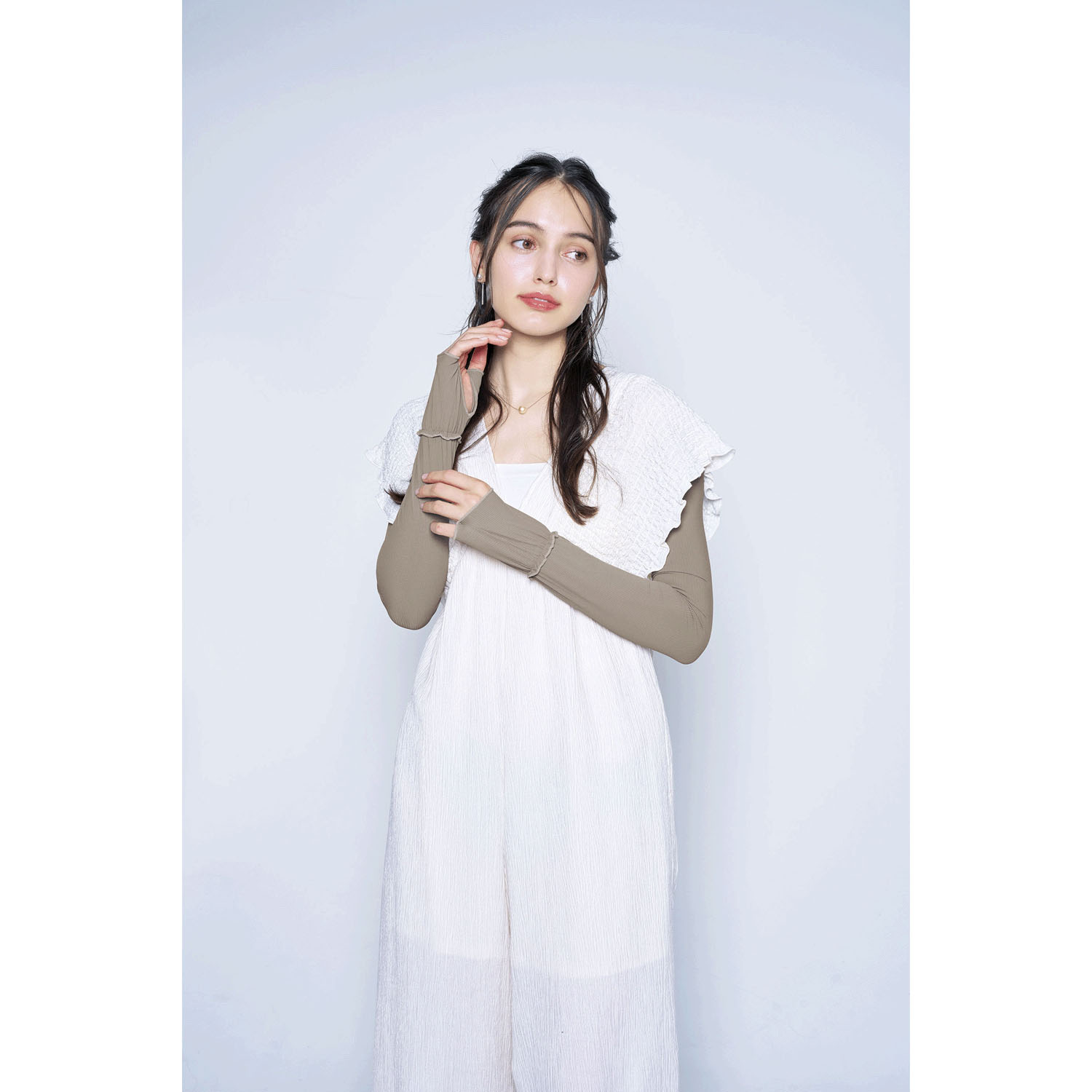 COGIT（コジット）Sun Block LAB リブレイヤードアームカバー - 画像10