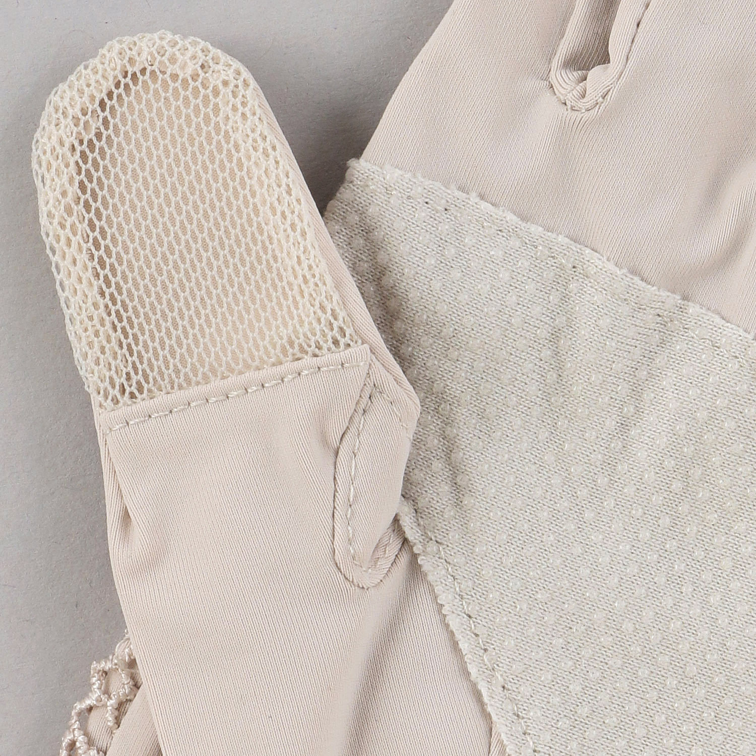 冷感抗菌裾レースUV手袋 5指 - 画像3