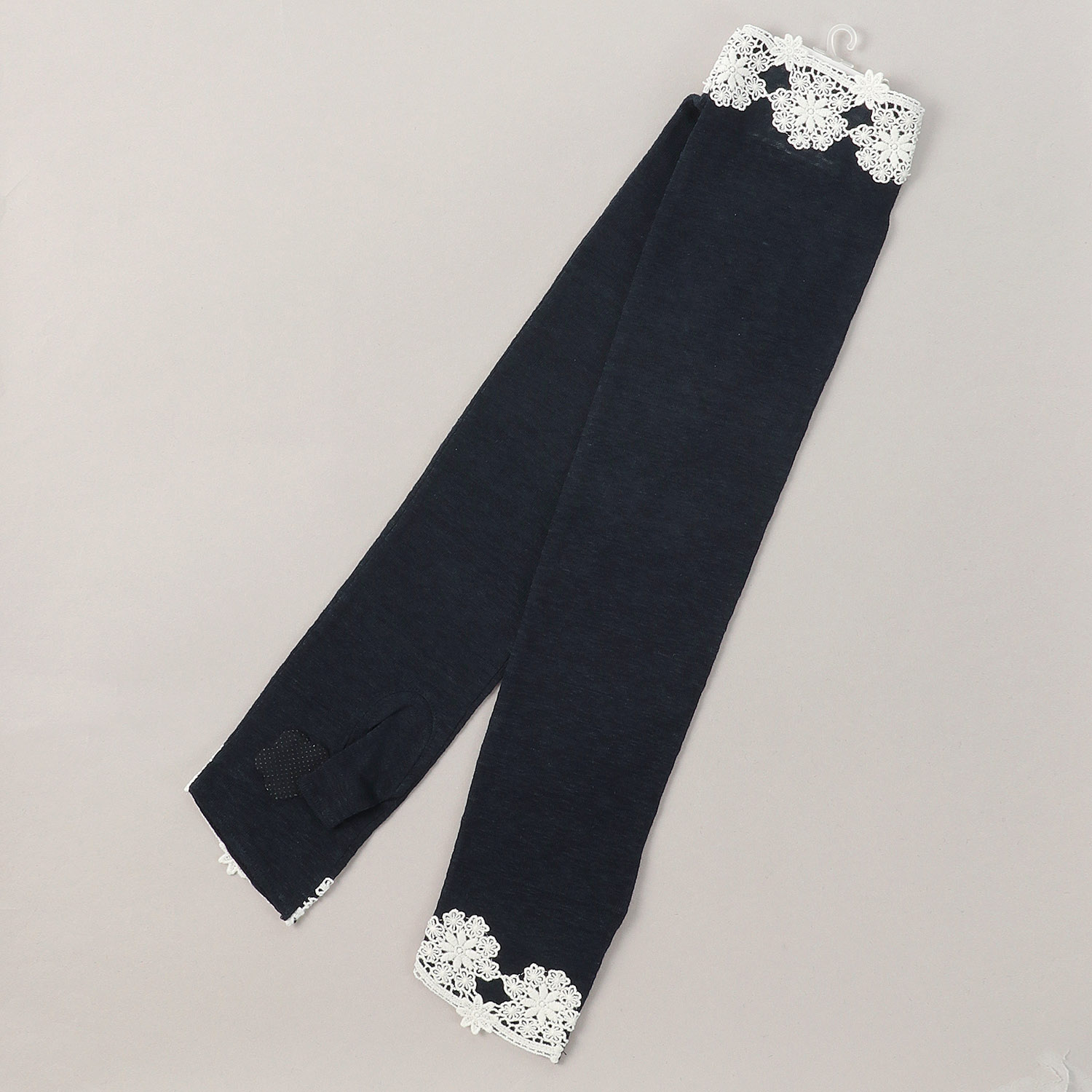 麻100％レースロングアームカバー - 画像5