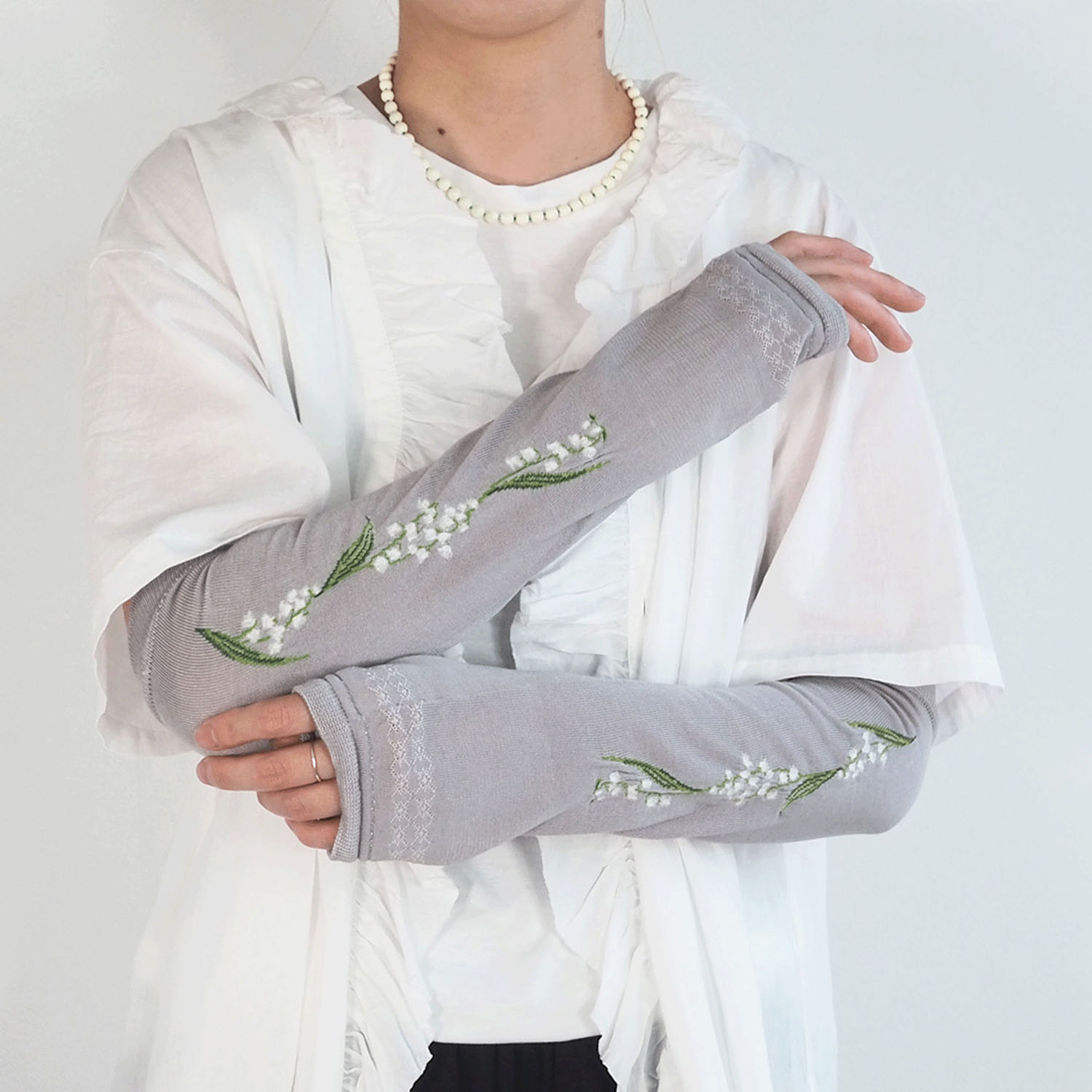 日本製 おさんぽアームカバー ミドル - 画像15