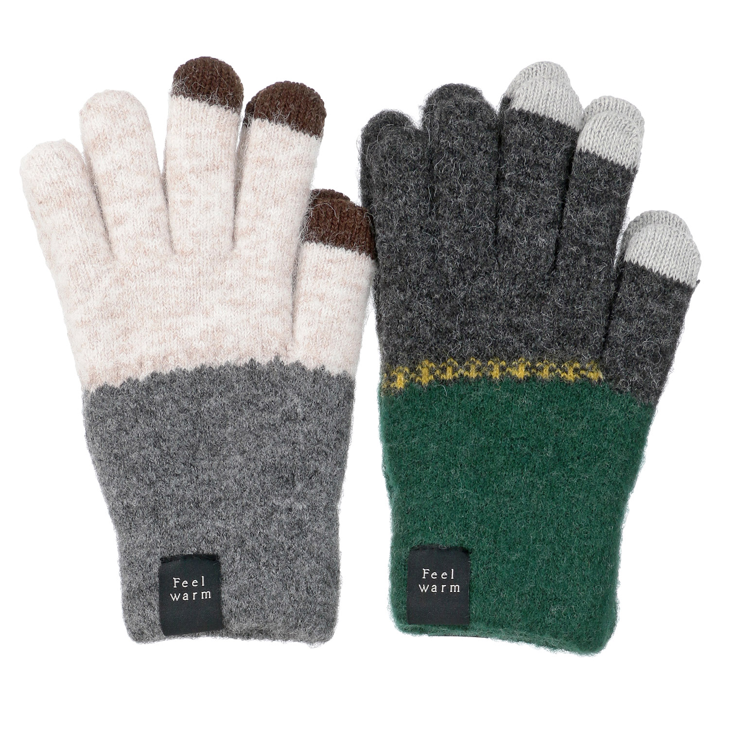 ニッティ 5本指手袋 - 画像1