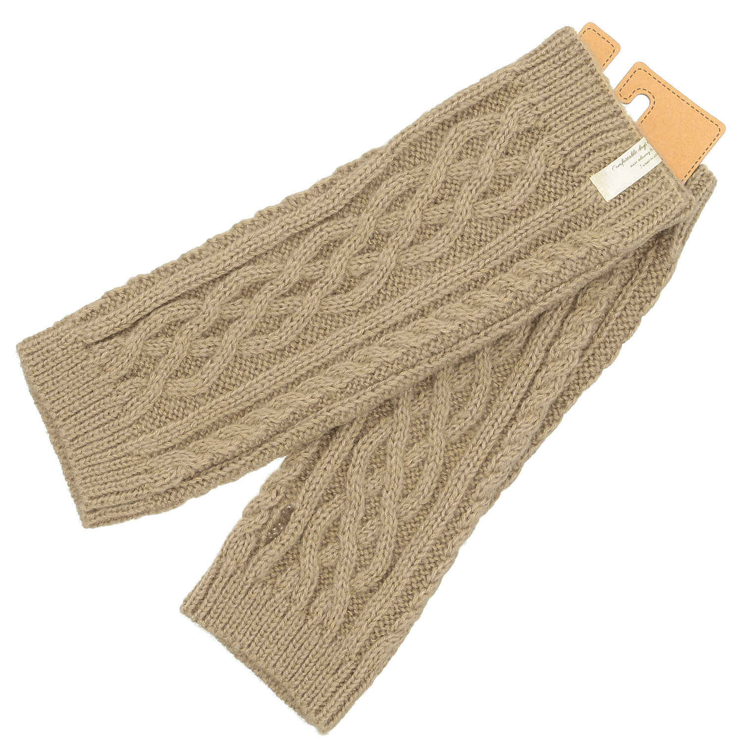 ケーブルニットアームウォーマー - 画像6