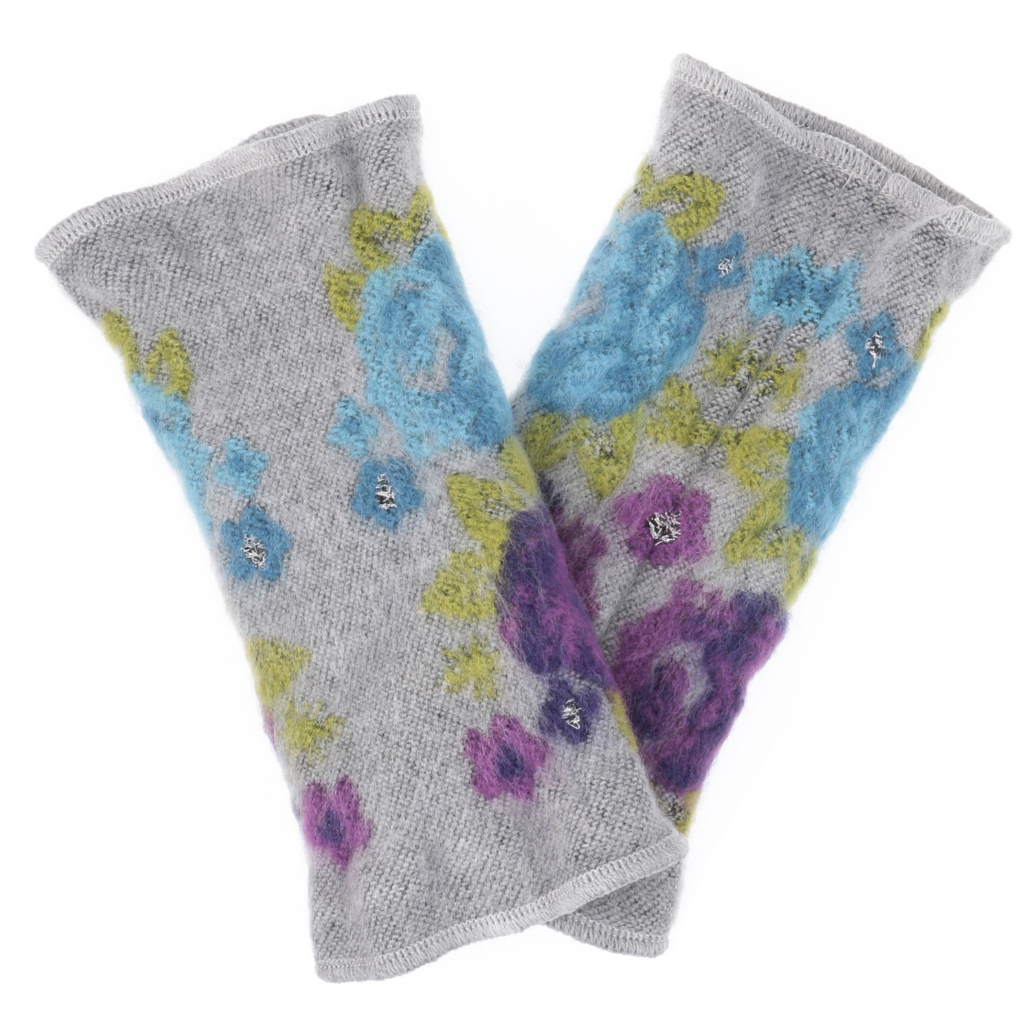 【チャコールグレー終了】ラシクモア ダブルローズ ハンドウォーマー - 画像2