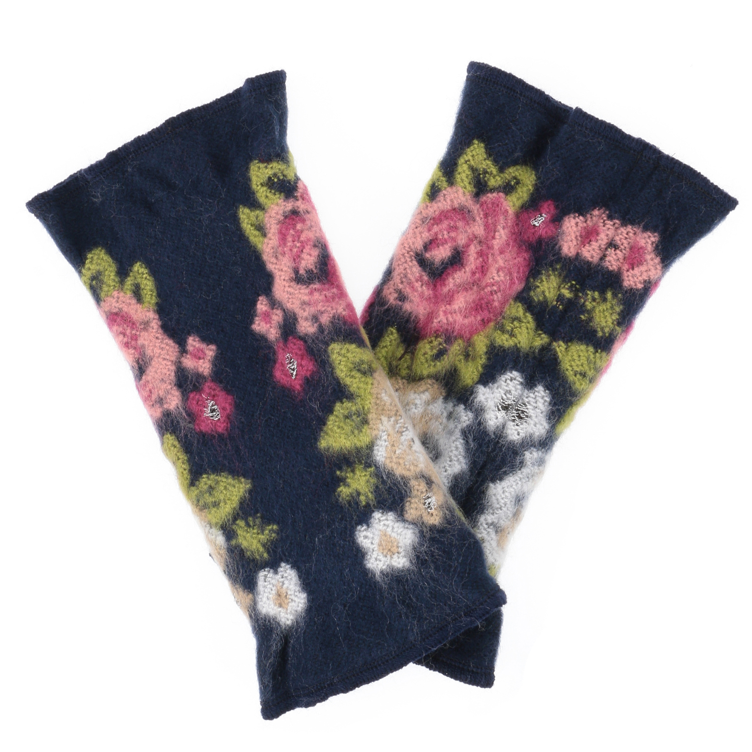 【チャコールグレー終了】ラシクモア ダブルローズ ハンドウォーマー - 画像11