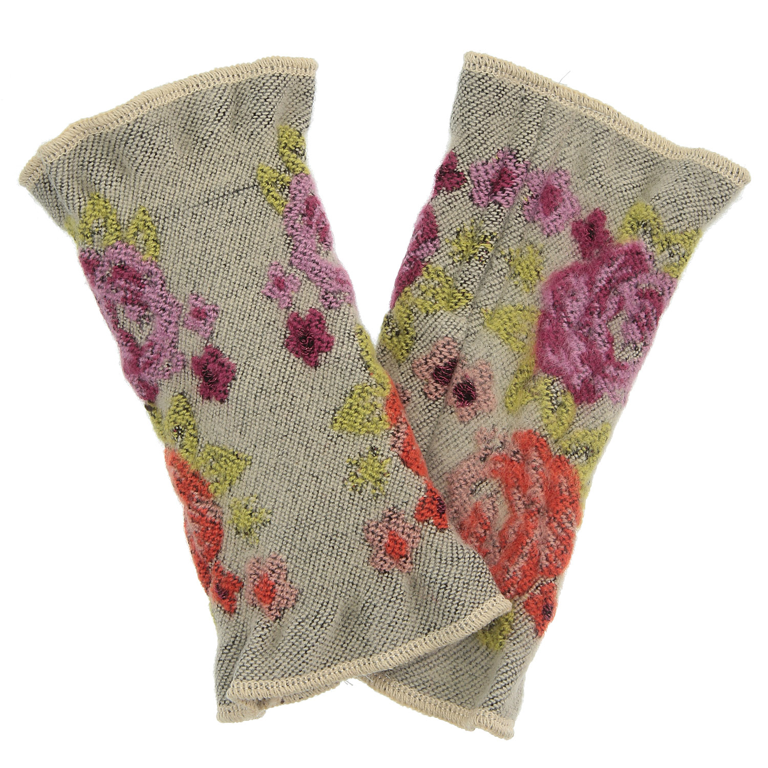 【チャコールグレー終了】ラシクモア ダブルローズ ハンドウォーマー - 画像9