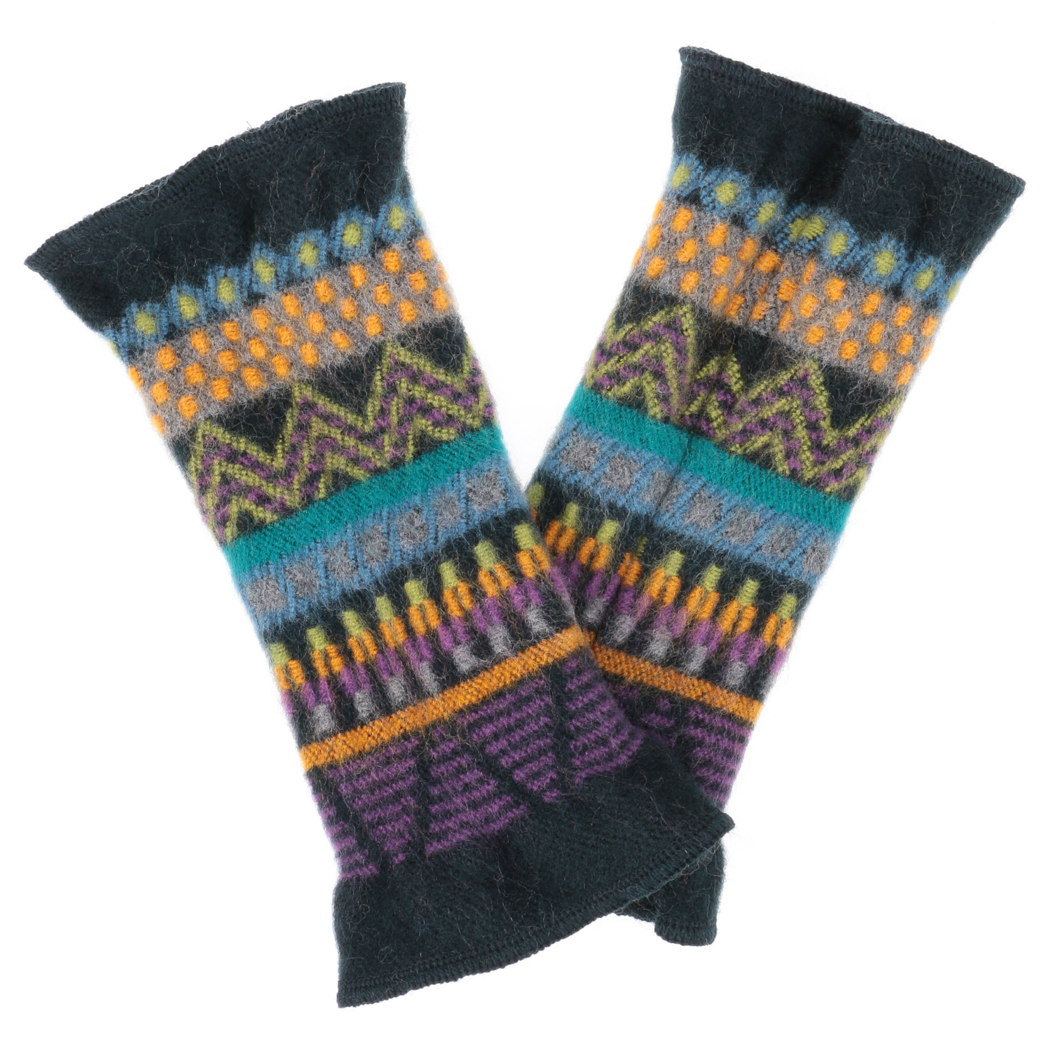 ラシクモア エスニック ハンドウォーマー - 画像2