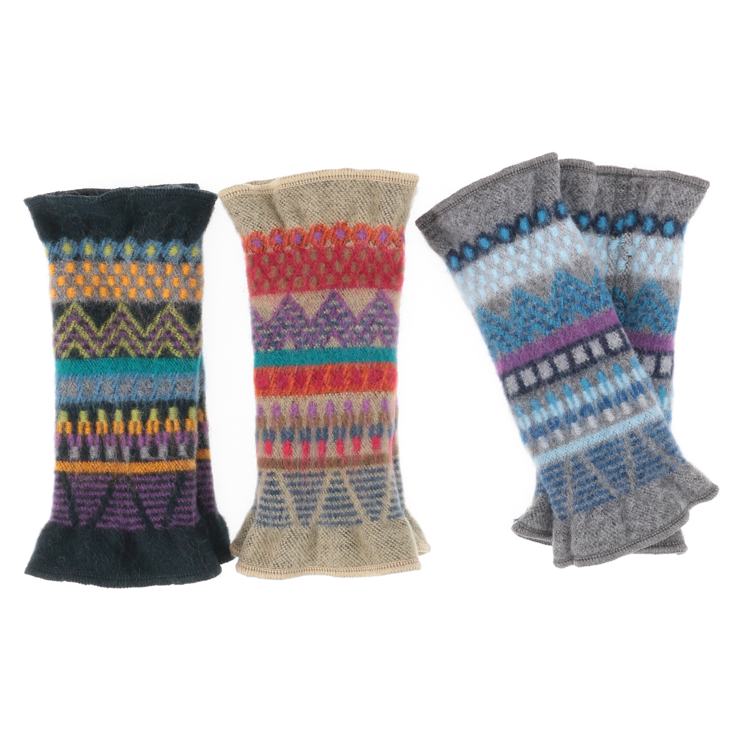 ラシクモア エスニック ハンドウォーマー