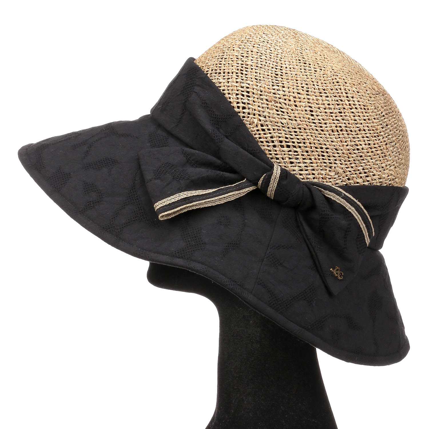 エリートシャポー ヨリカンピ布帛コンビセーラーハット - 画像2