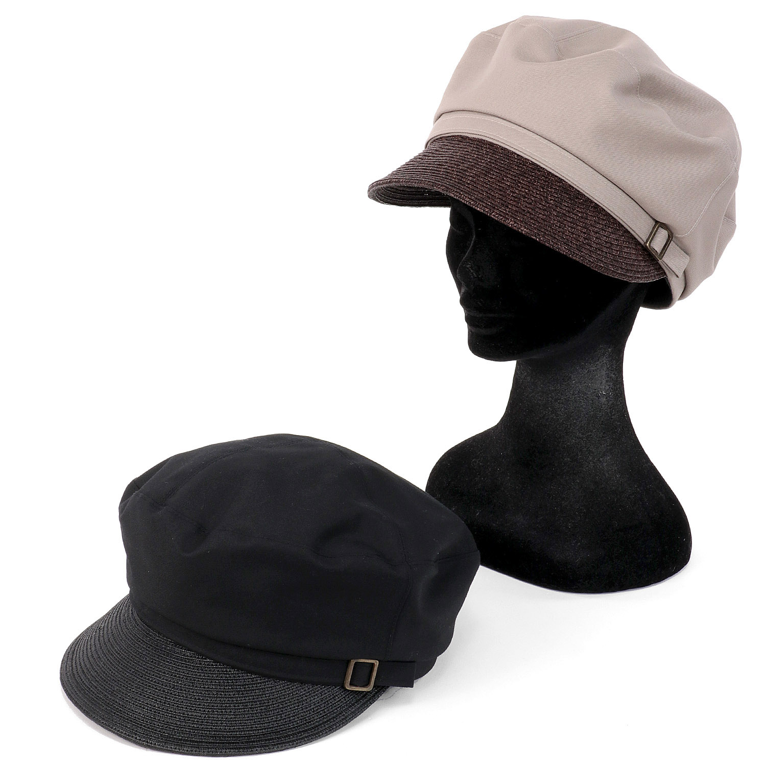 エリートシャポー ツイル＆ブレードコンビキャスケット