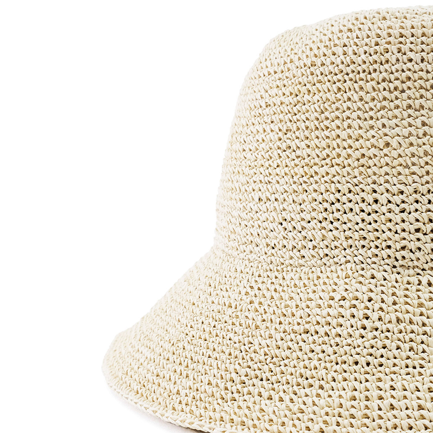 軽くて涼しい たためるペーパークロシェハット - 画像15