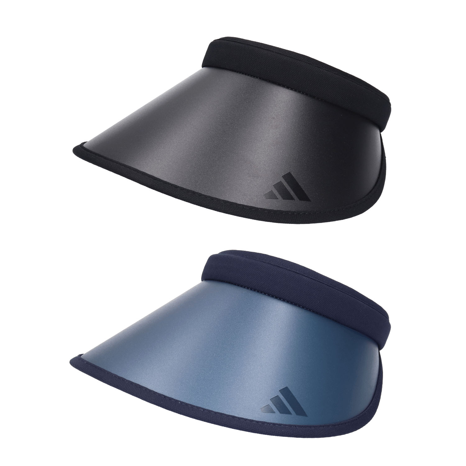 adidas 3バープリントクリップサンバイザー