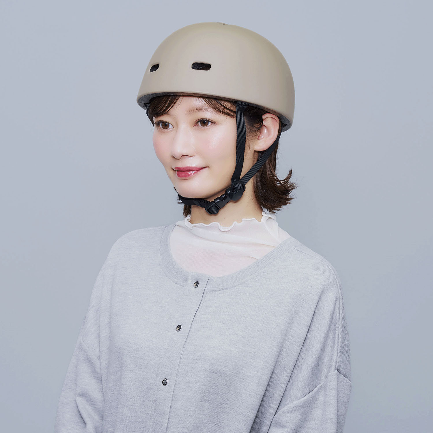 おしゃヘル 自転車ヘルメット - 画像1