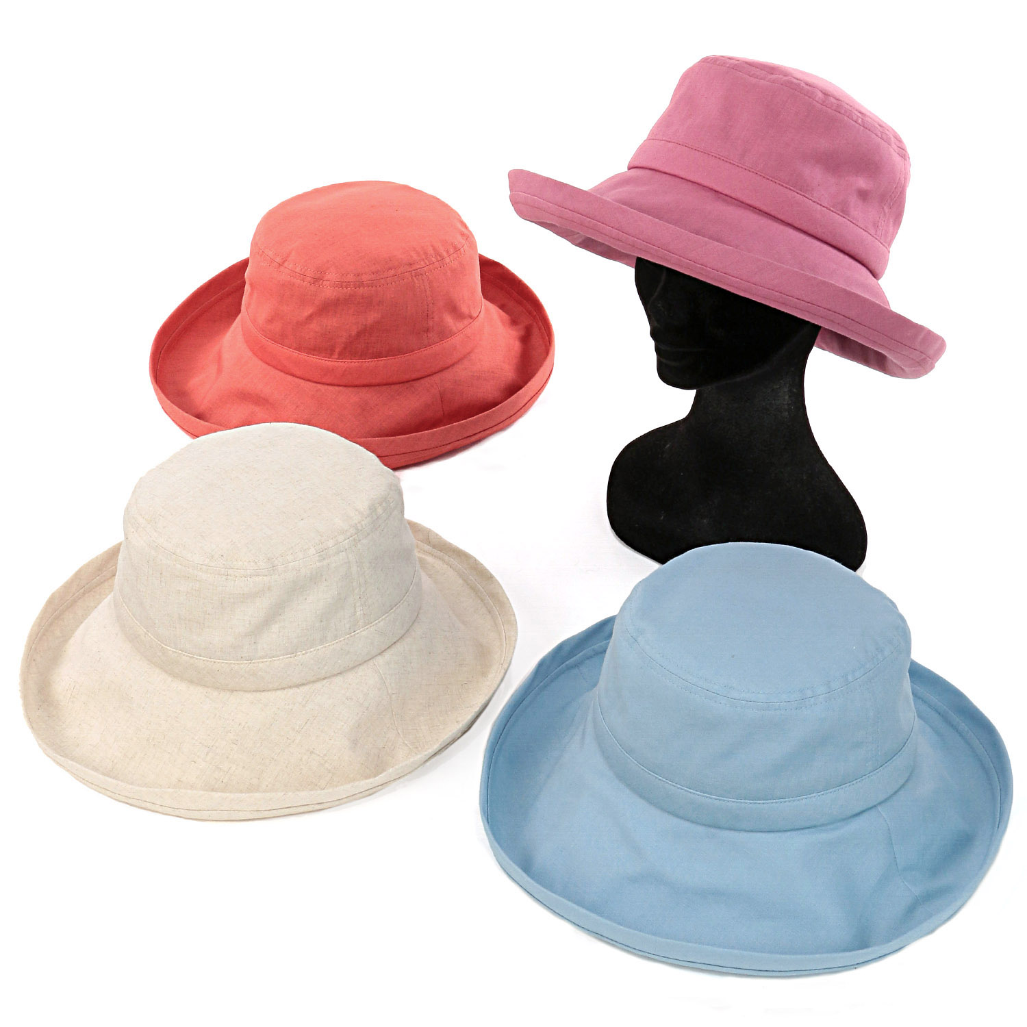 綿麻セーラーハット