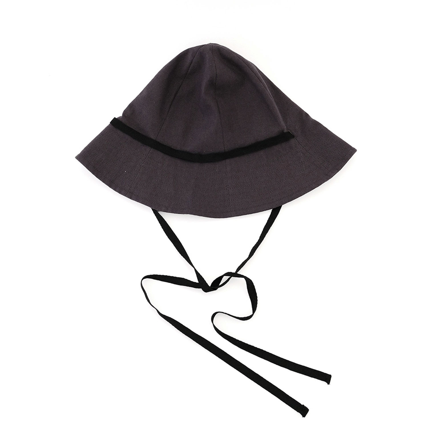 折りたたんで洗えるリネンパネルハット - 画像2