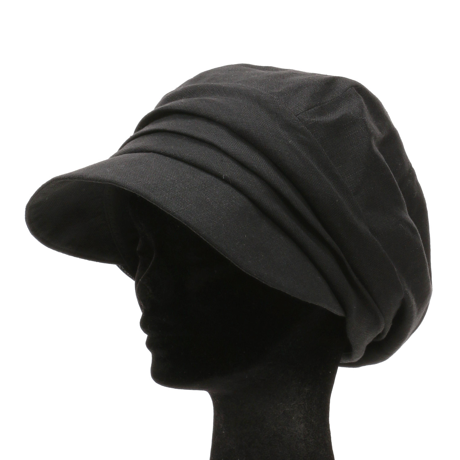 NAMIKI リネンギャザーキャスケット - 画像2