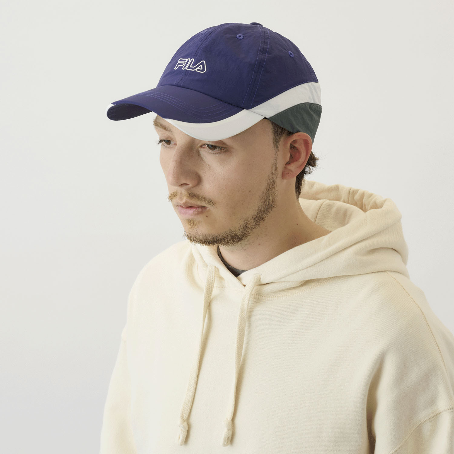 FILA スリーカラーキャップ