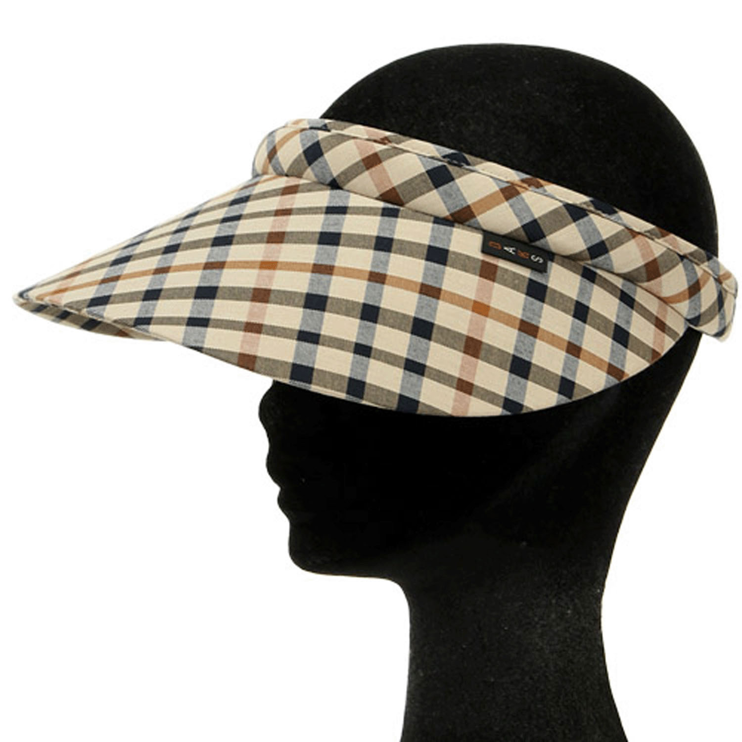 DAKS チェッククリップ バイザー - 画像2