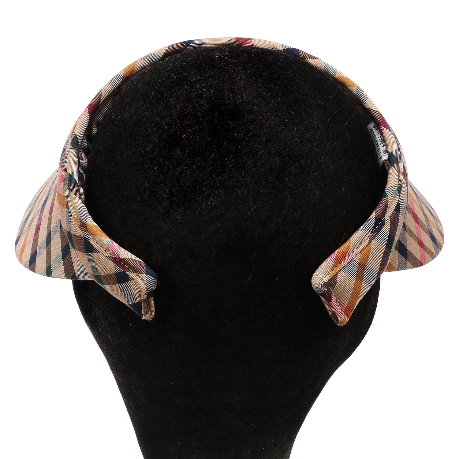 DAKS チェッククリップ バイザー - 画像5