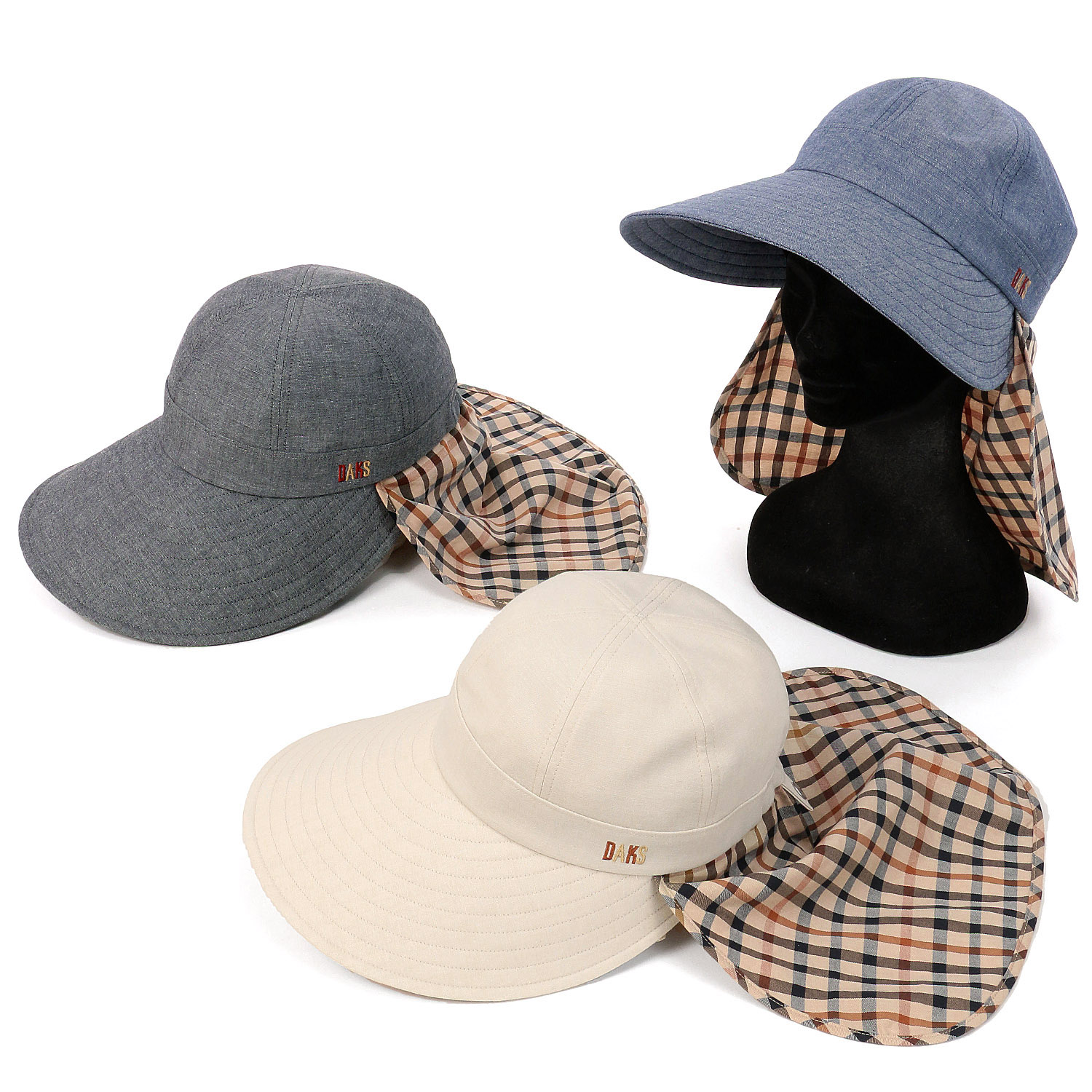 【ベージュ、ネイビーブルー終了】DAKS サンシェードジョッキー - 画像1