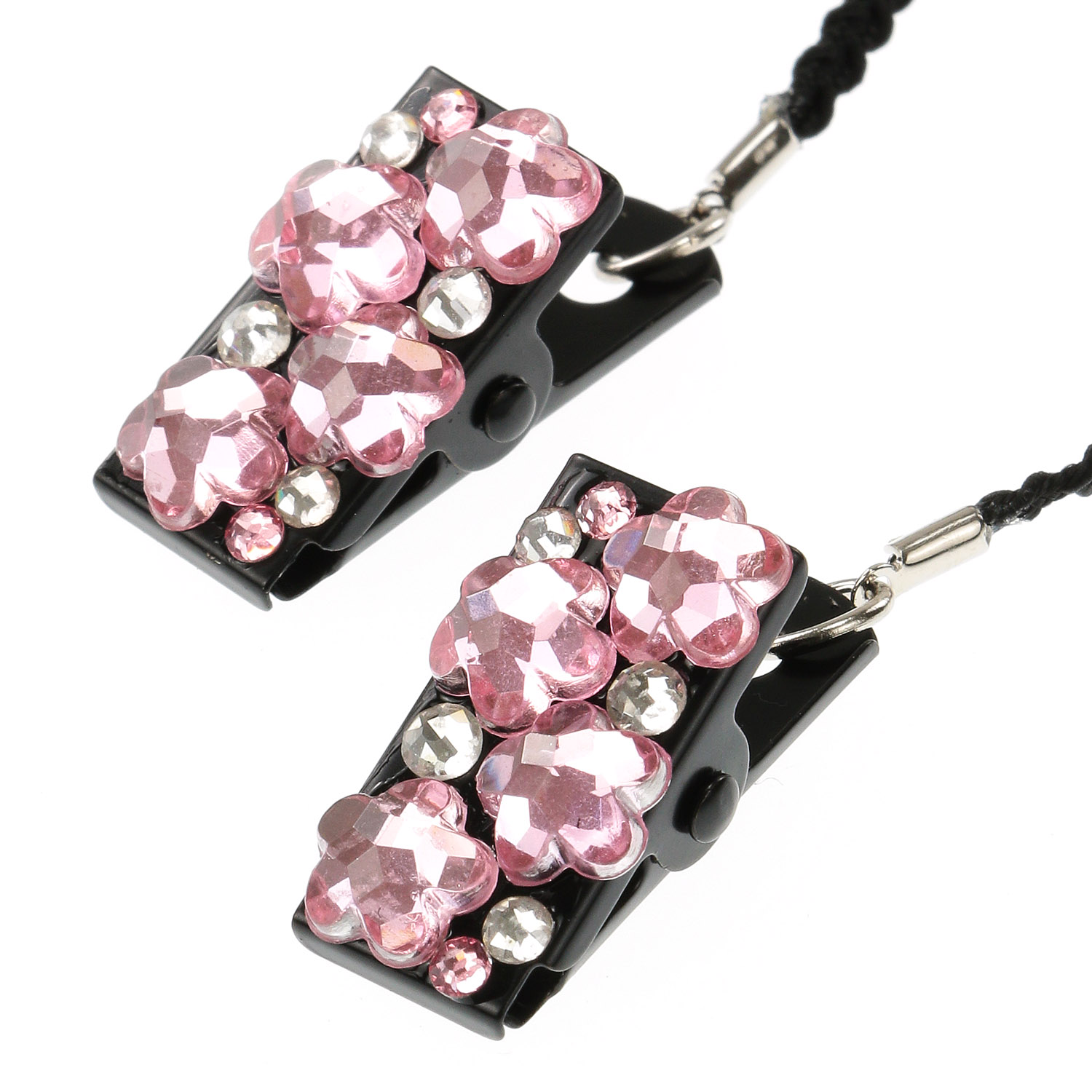 日本製 帽子クリップ ビジューストーン - 画像3