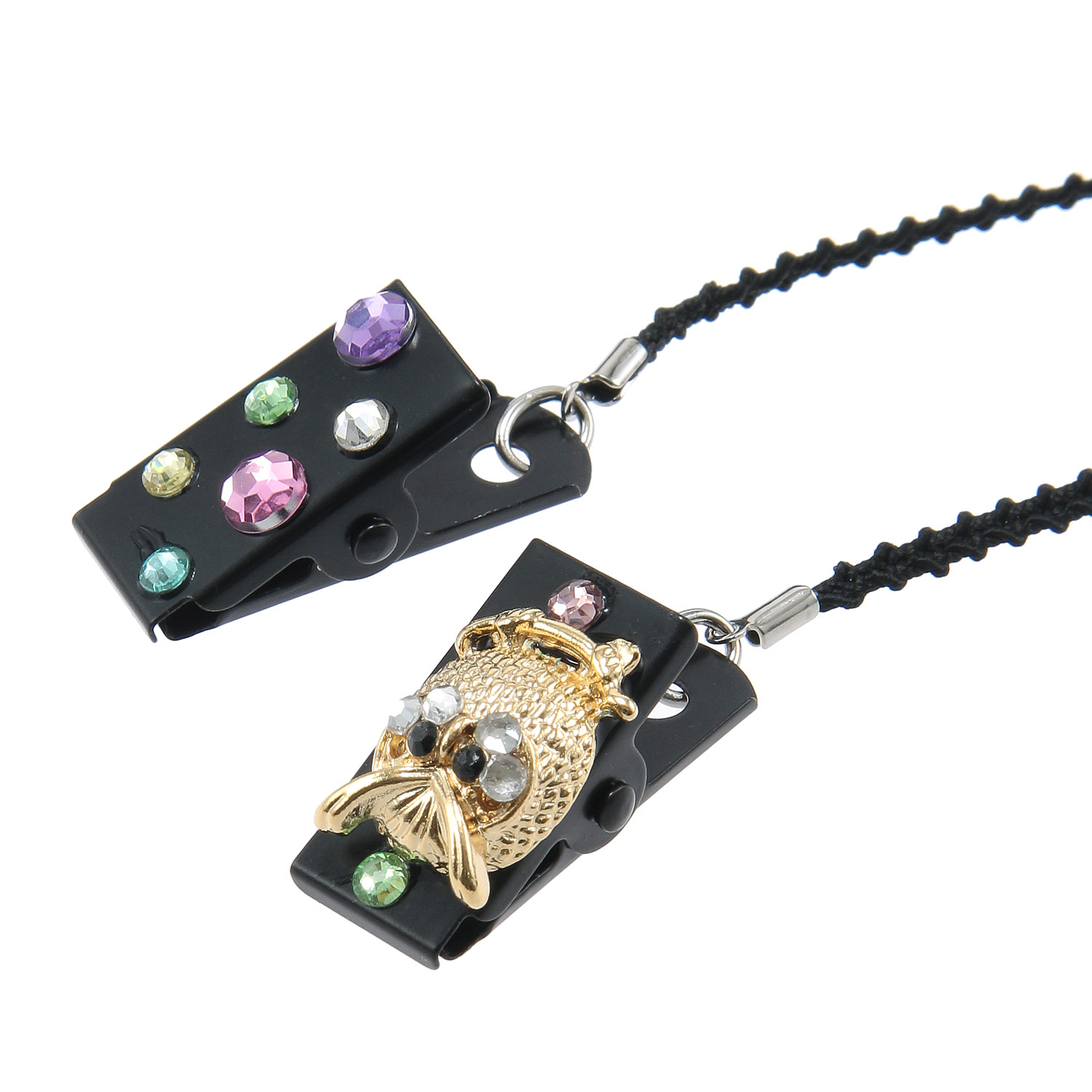 日本製 帽子クリップ フクロウ - 画像2