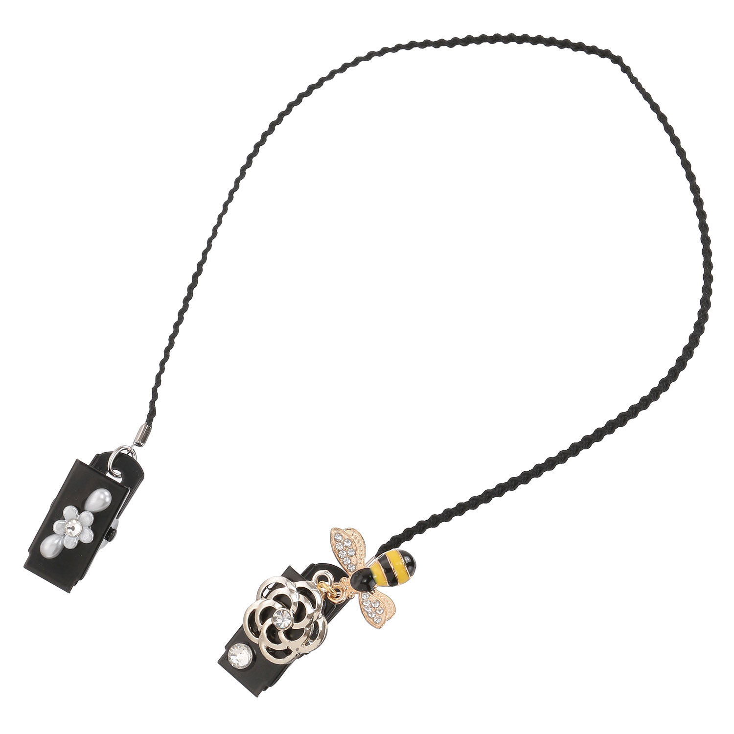 日本製 帽子クリップ カメリア×ハチ - 画像3