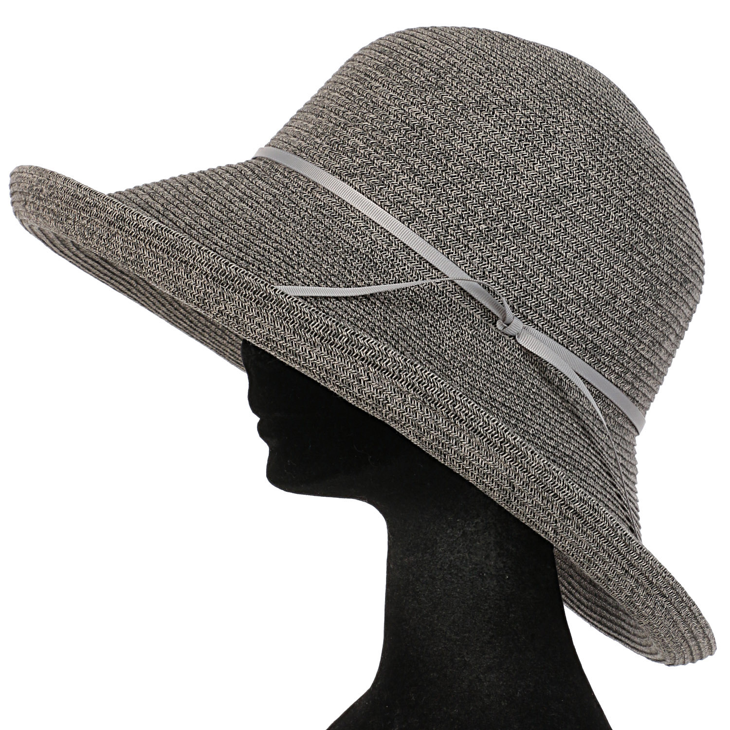 つば広ペーパーブレードハット