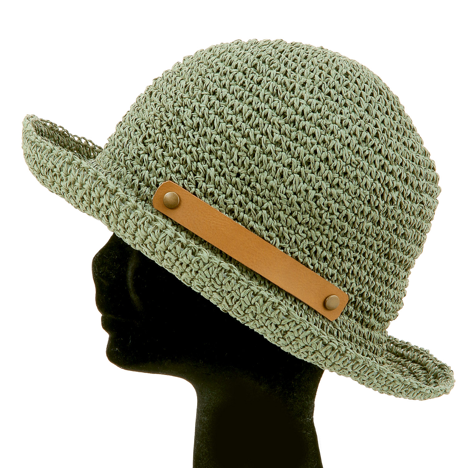 ポケッタブル細編みハット - 画像4