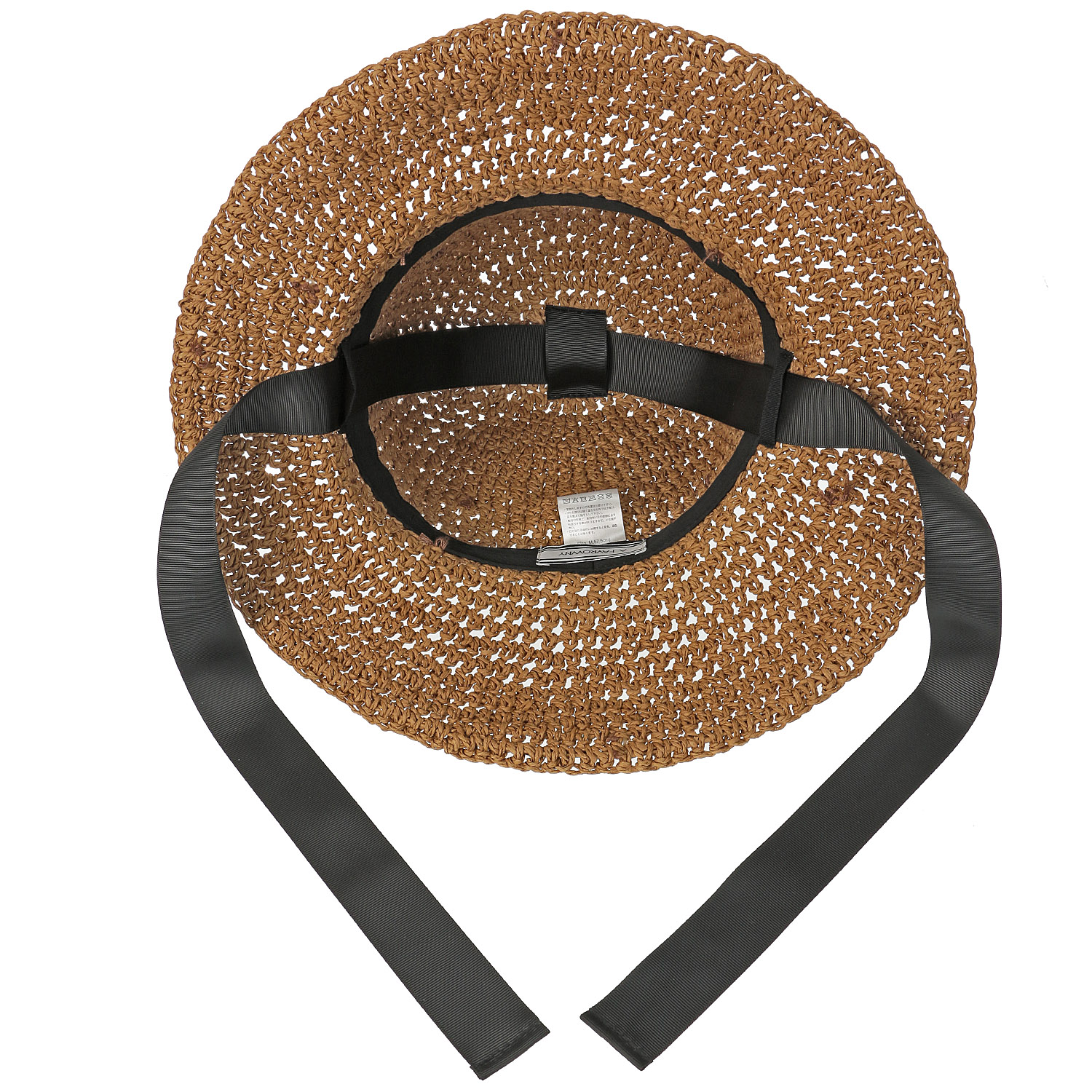 パールリボン細編みハット - 画像6