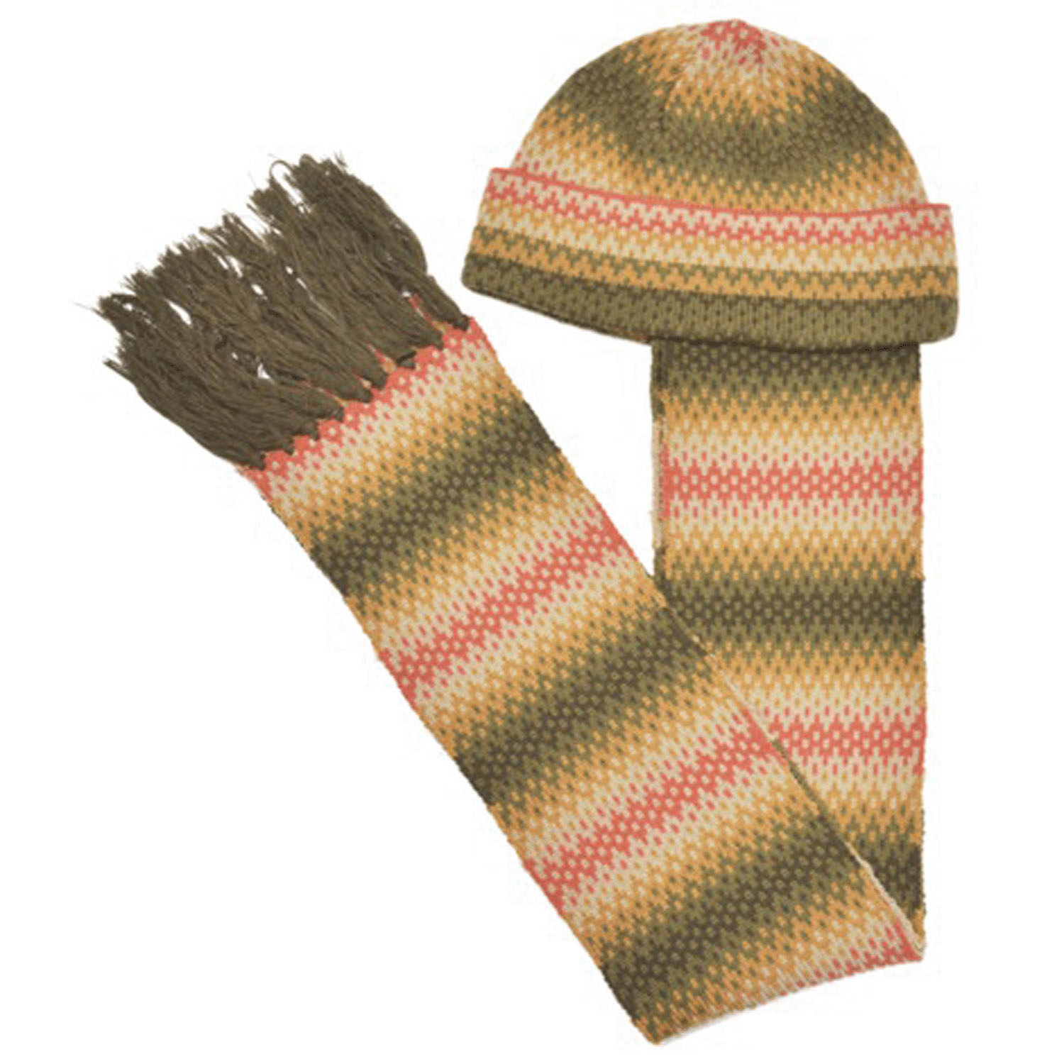 マフラー付きジャガードワッチ - 画像2