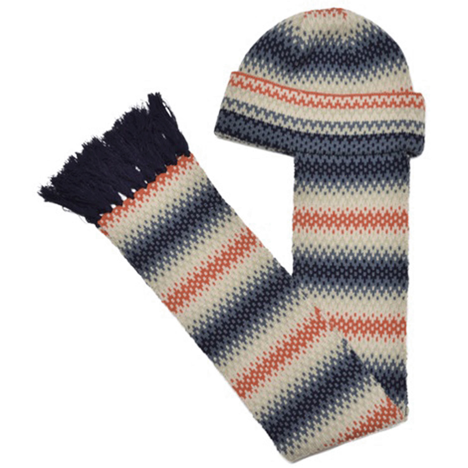 マフラー付きジャガードワッチ - 画像3