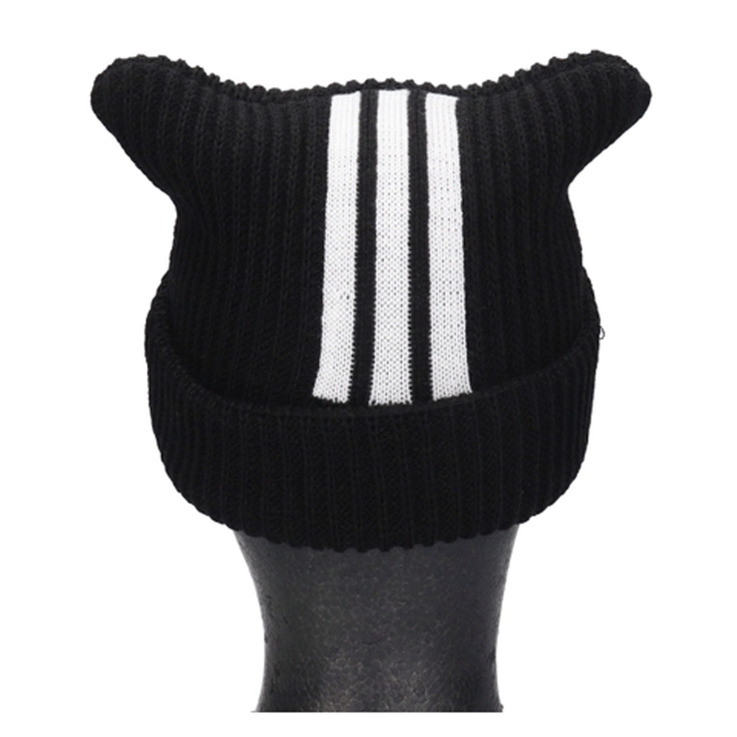 adidas 猫耳ニット帽 - 画像2