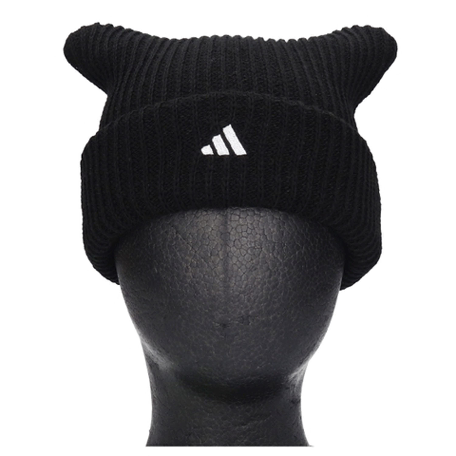 adidas 猫耳ニット帽 - 画像1