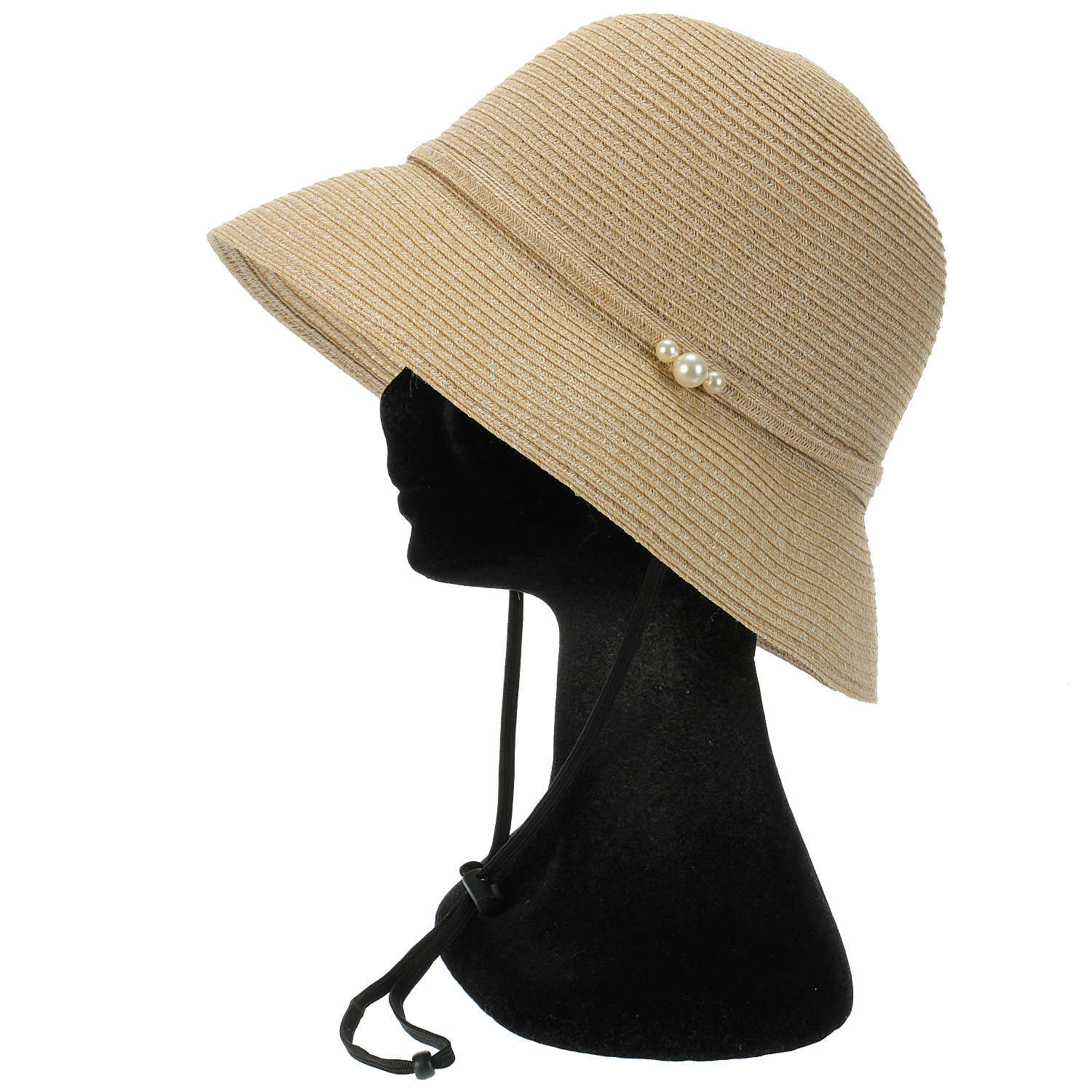 パール付きブレードハット - 画像2