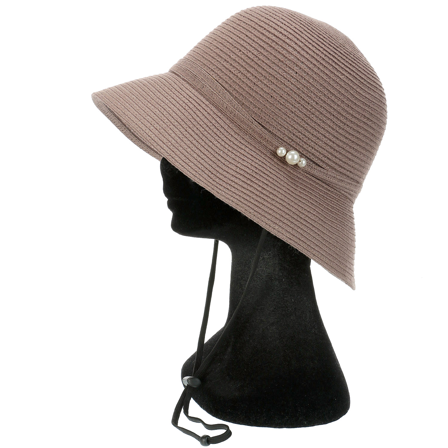 パール付きブレードハット - 画像4