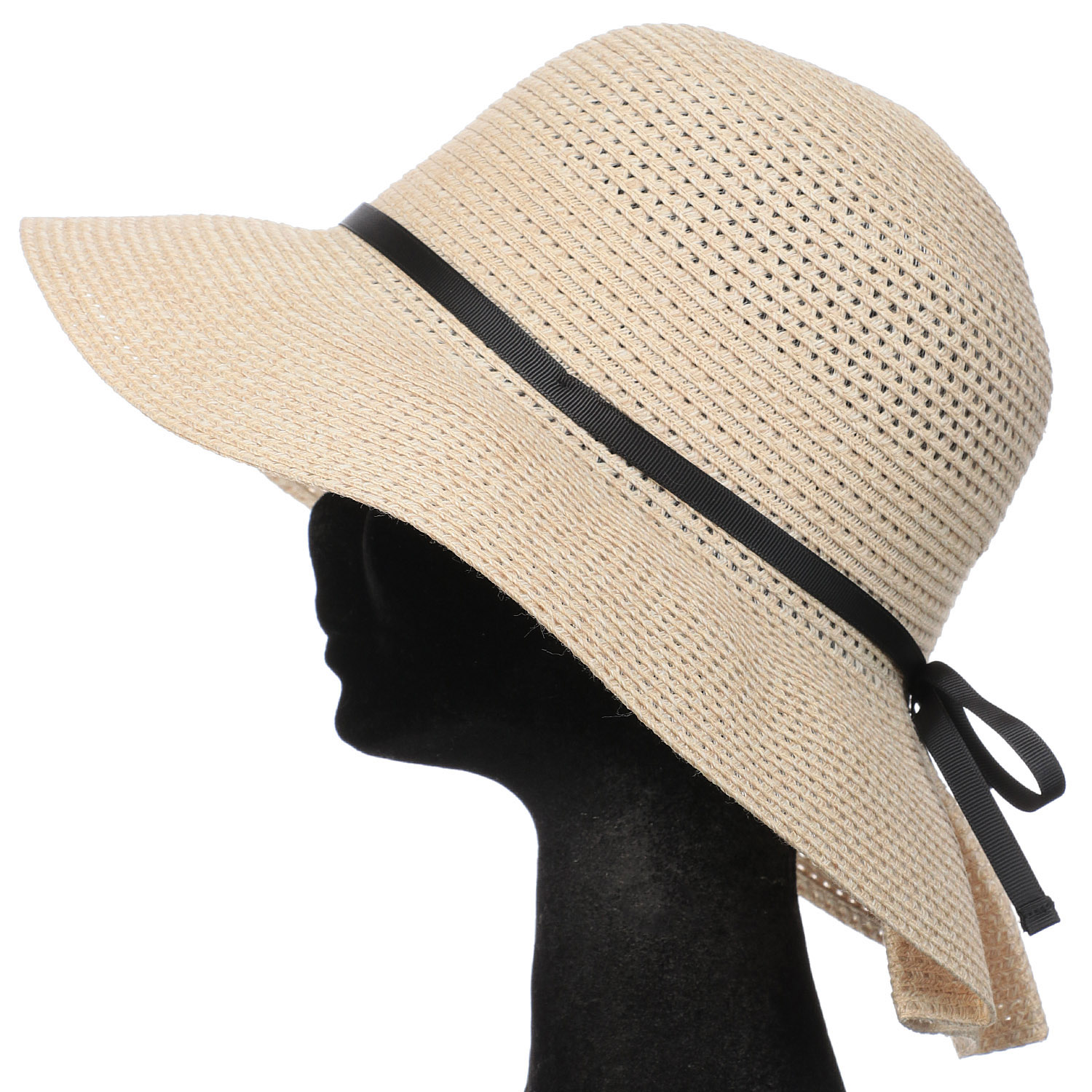 風通り広ツバダウンハット - 画像3