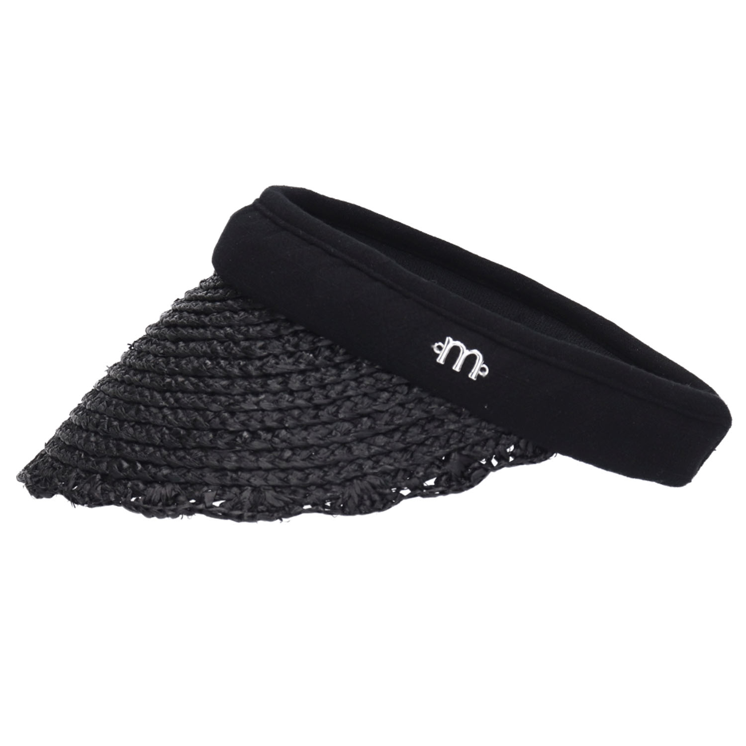 MILSA ラフィアスカラップクリップバイザー - 画像3