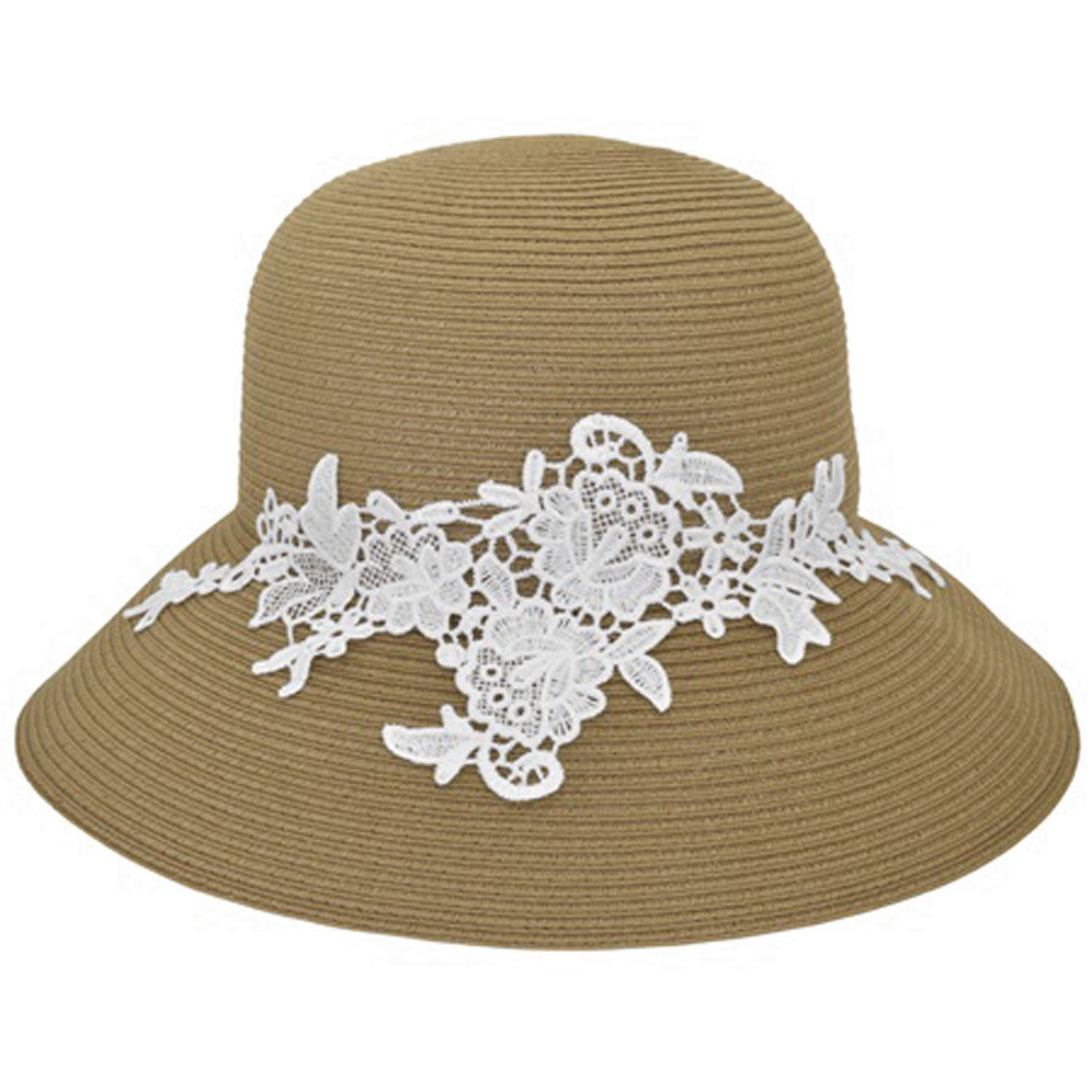 洗えるレースハット