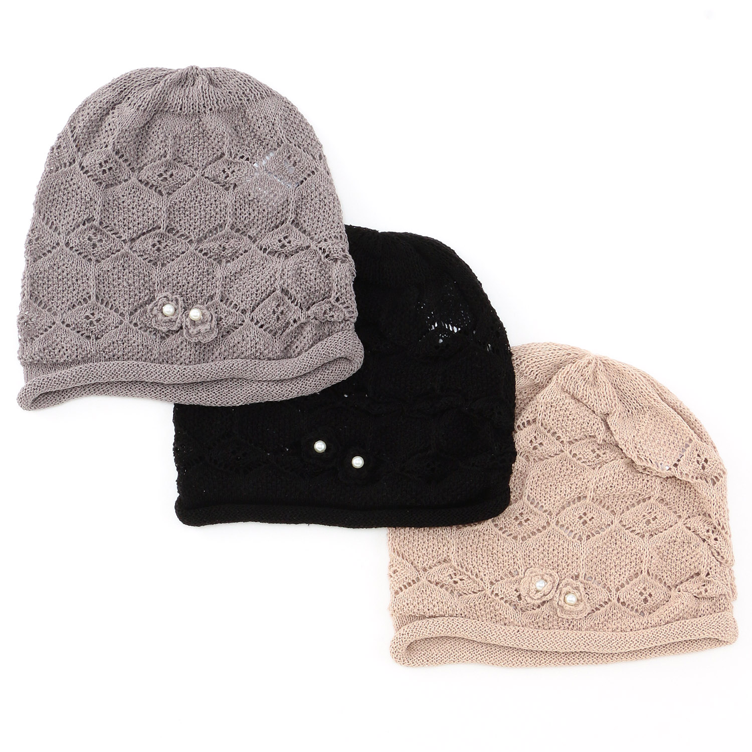 おうち帽子 シルク - 画像1